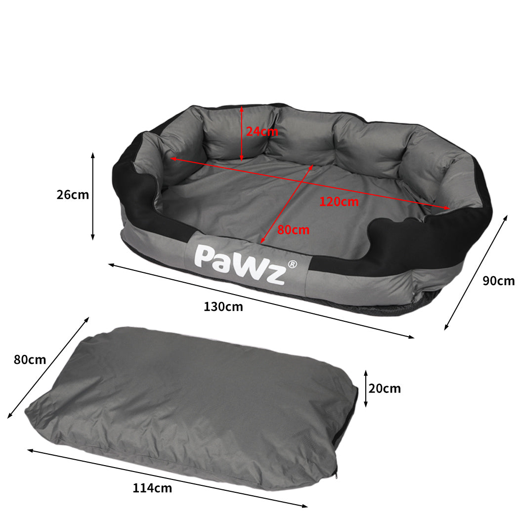 PaWz Waterproof Pet Dog Calming Bed X-Large-1973193666344390658
