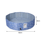 PaWz Folding Swimming Pool Dog Cat Washing M Medium