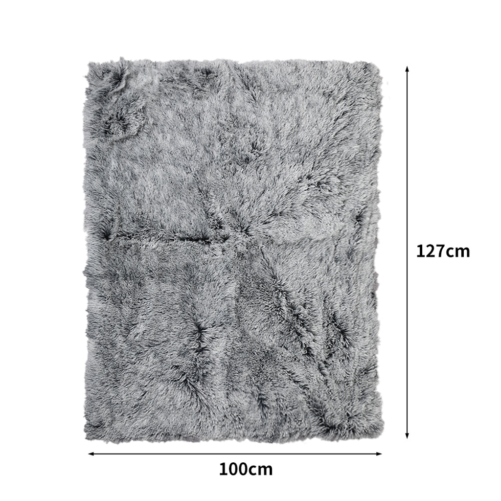 PaWz Dog Blanket Pet Cat Mat Puppy Warm Charcoal-1973193657691541506