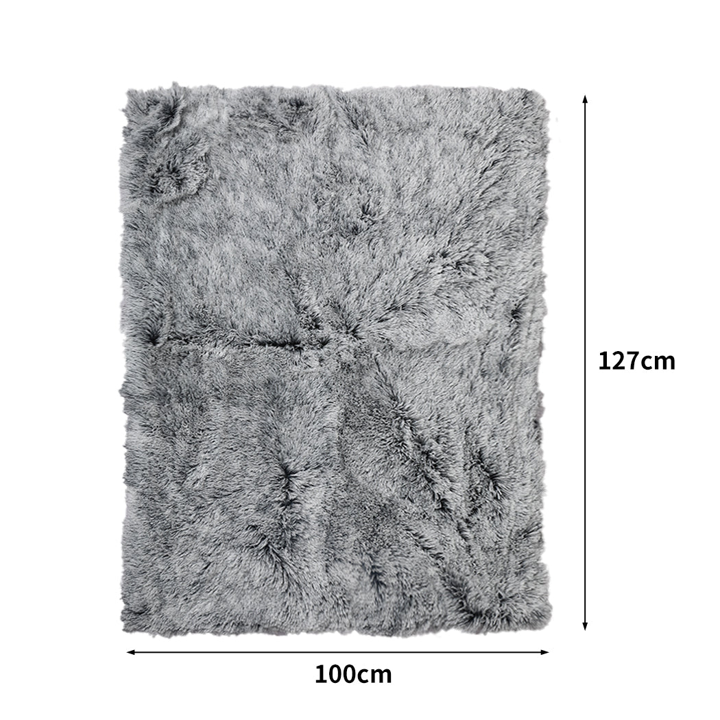 PaWz Dog Blanket Pet Cat Mat Puppy Warm Charcoal-1973193657691541506