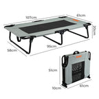 Pawz Pet Elevated Bed Dog Raised Trampoline Foldable Large L Size-1975420345980686338