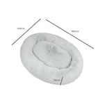 TheNapBed 1.8m Human Size Pet Bed Fluffy Grey-1973193670542888962
