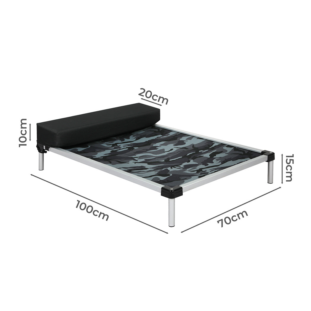 PaWz Pet Trampoline Aluminium Frame XL Camoflauge X-Large-1975420398329794562