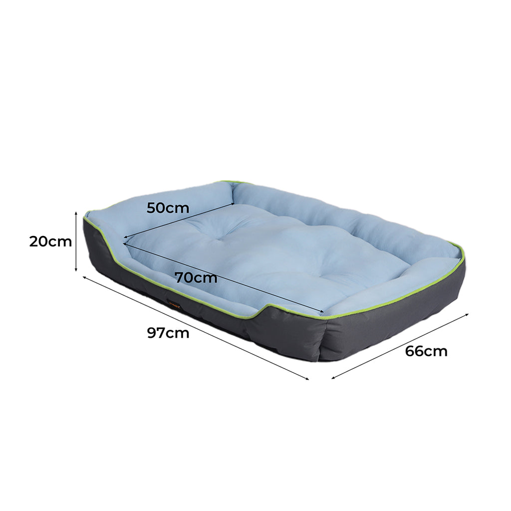 PaWz Pet Cooling Bed Sofa Mat Bolster Large-1973193647109312514