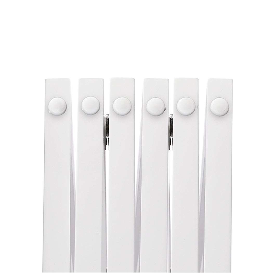 PaWz Wooden Pet Gate Dog Fence Safety White 100 Pack-1973193643762257923