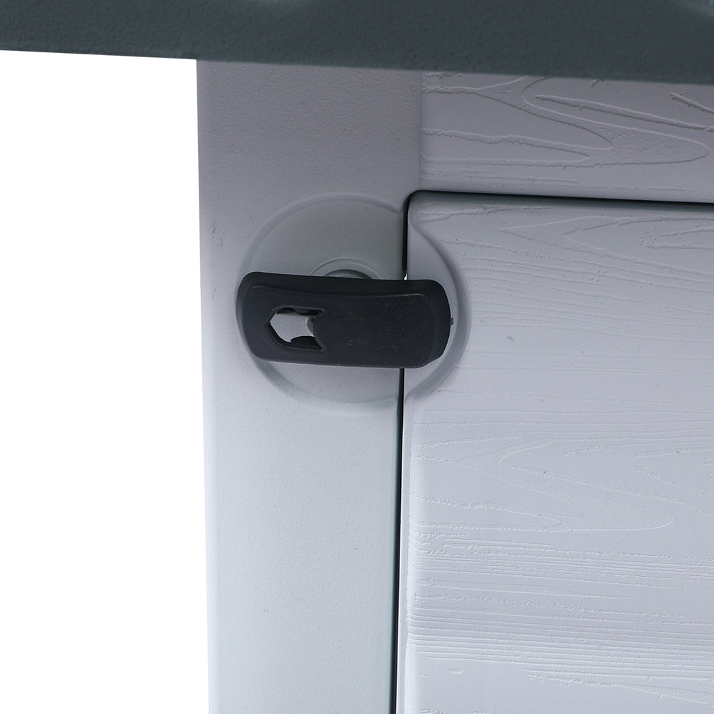 PaWz Dog Kennel Outdoor Indoor Plastic L Grey-1973193644752113667