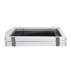 PaWz 6 Panels Pet Dog Playpen Puppy White-1973193674594586627