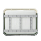 PaWz Foldable Cat Litter Box Tray Enclosed Grey-1975420460250304515