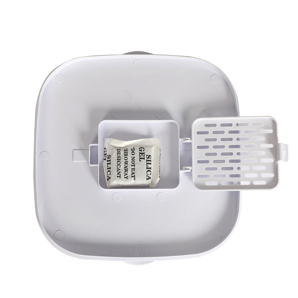 PaWz 5L Automatic Pet Feeder 2 Bowl White-1973193691183058947