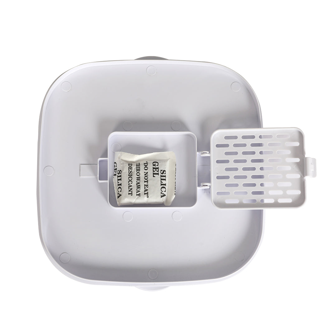 PaWz 5L Automatic Pet Feeder 2 Bowl White-1973193691183058947