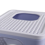 PaWz Cat Litter Box Fully Enclosed Toilet Purple-1973193624296493059
