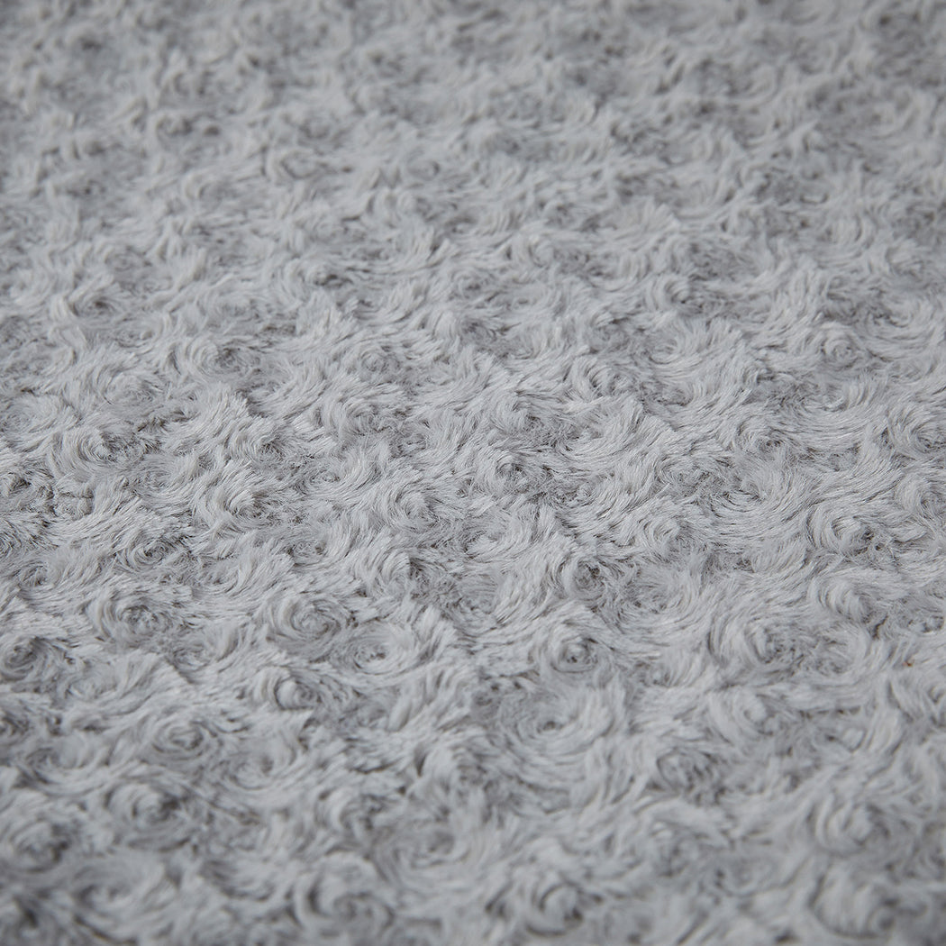 PaWz Pet Bed Cat Calming Bed Dog Squeaky M Grey Medium-1975420450200752131