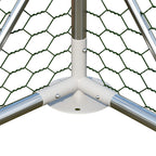 Pawz 200x300x194cm Large Metal Walk-in Chicken Coop Cage-1973193526204305411