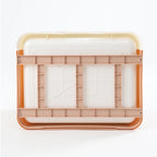 PaWz Foldable Cat Litter Box Tray Enclosed Pink-1975420460430659587