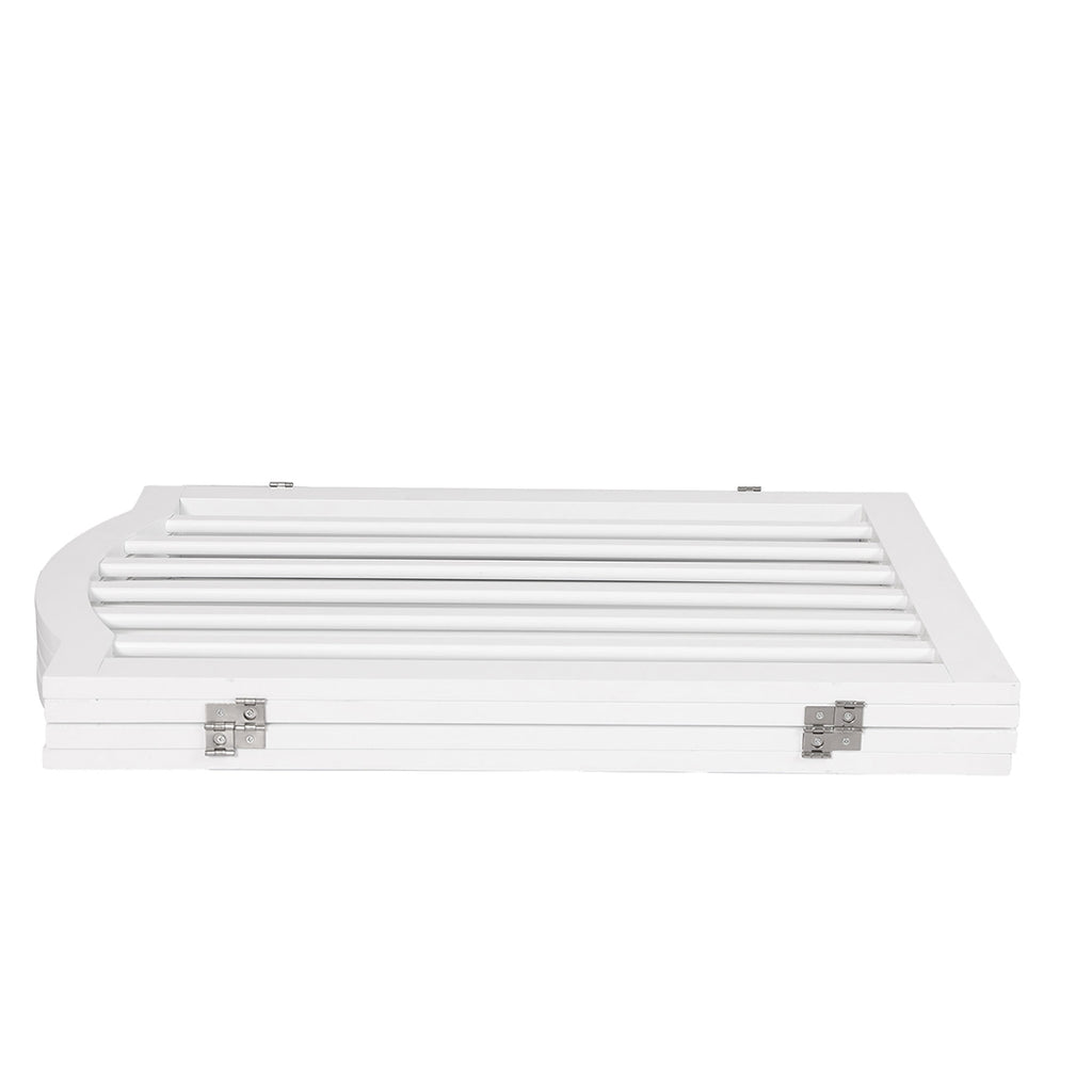 PaWz Wooden Pet Gate Dog Fence Safety White-1973193663785865219