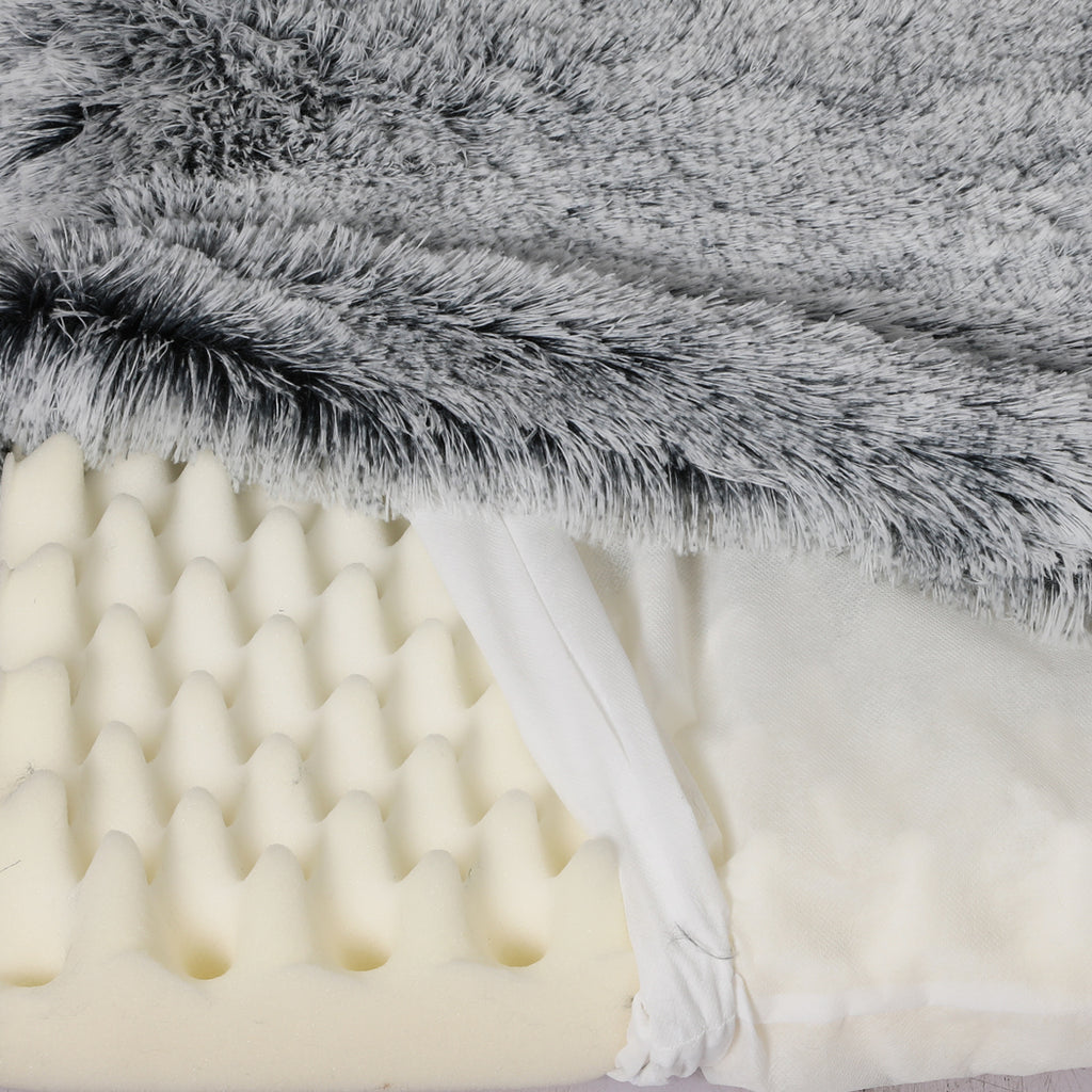 PaWz Dog Mat Pet Calming Bed Memory XXL Charcoal XX-Large-1973193662229778435