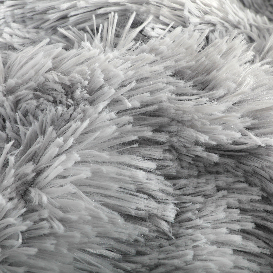 PaWz Replacement Pet Bed Cover Zipper Grey Cover-1973193670727438339