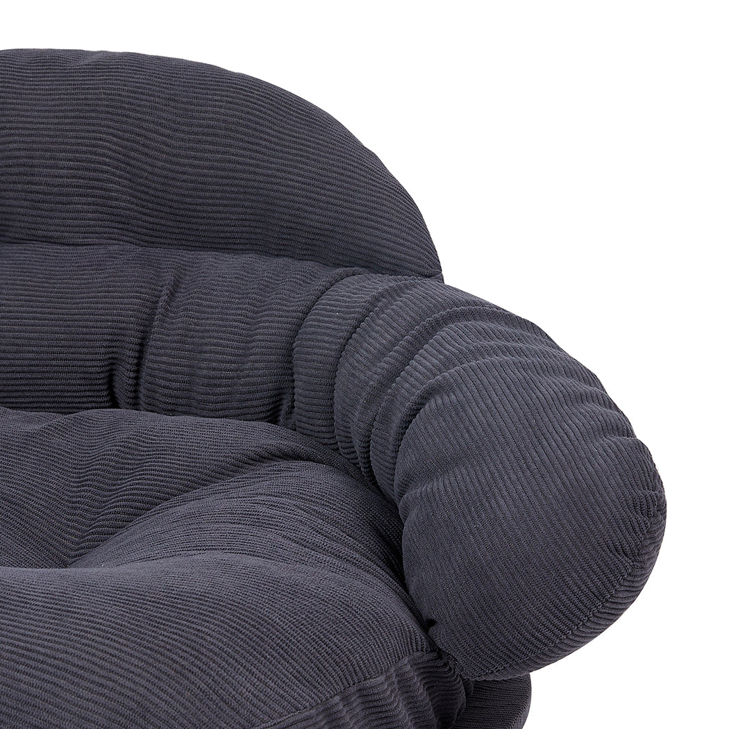 Pawz Elevated Pet Dog Cat Sofa Bed Couch L Size Grey-1973193511998197763