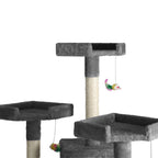 PaWz 184cm Cat Trees Scratching Post Grey-1973193908032770051