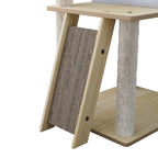 Pawz Cat Tree Tower Scratcher Wood Condo House 120cm-1973193540364275716