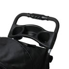 PaWz Large Pet Stroller Dog Cat Carrier Black-1973193717858832388