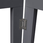 Wooden Pet Gate Dog Fence Retractable Grey 2000x 3MM-1975420451777810436