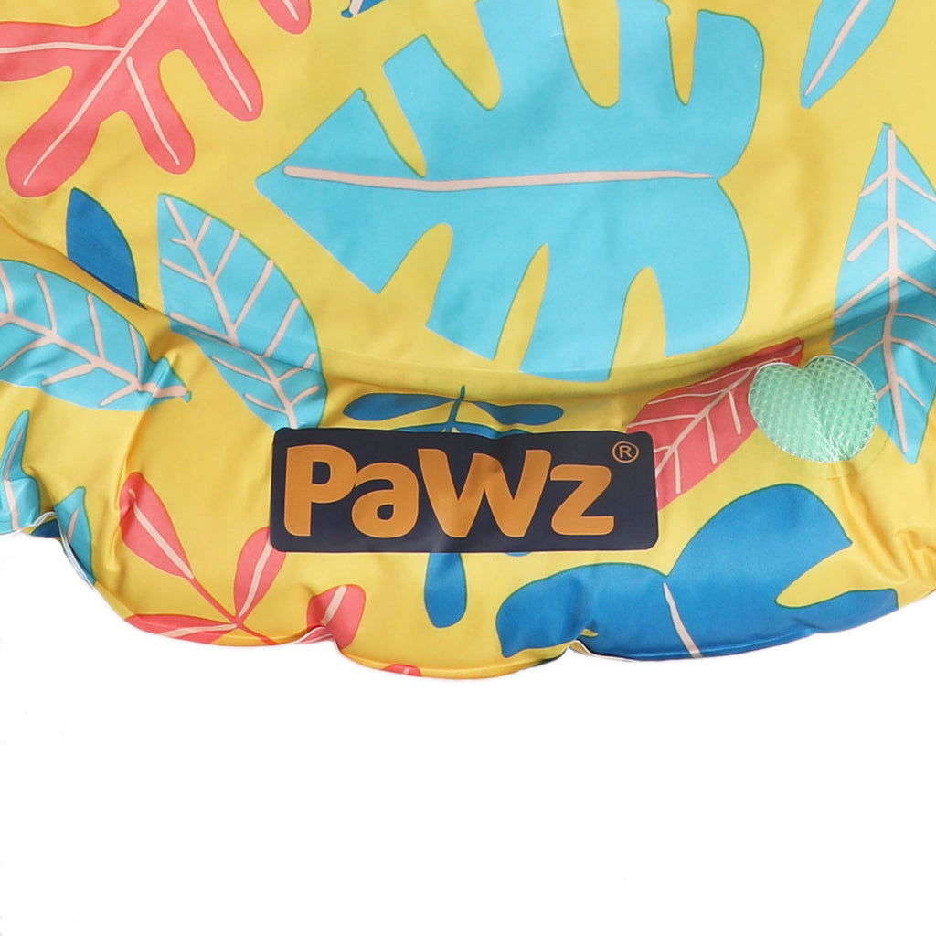 PaWz Pet Cool Gel Mat Cat Bed Dog Bolster L Large-1973193648455684100