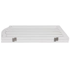 PaWz Wooden Pet Gate Dog Fence Safety White-1975420391706988548