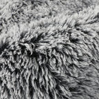 PaWz Pet Bed Memory Foam Dog Donut Charcoal Medium-1973193687139749892