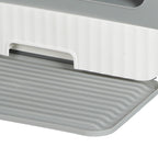 PaWz Fully Enclosed Cat Litter Box Mat Grey-1975420395884515332