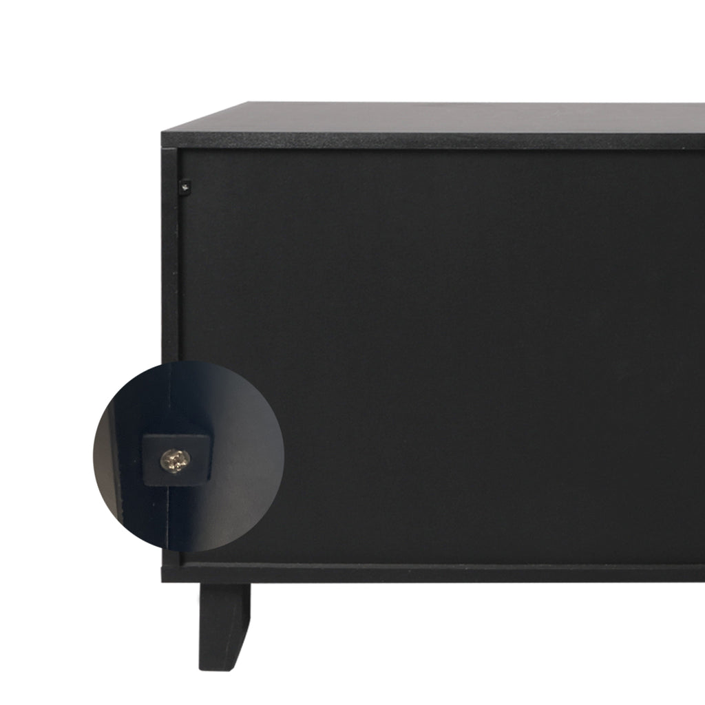 PaWz Enclosed Cat Litter Cabinet Box Black-1975420459243671557