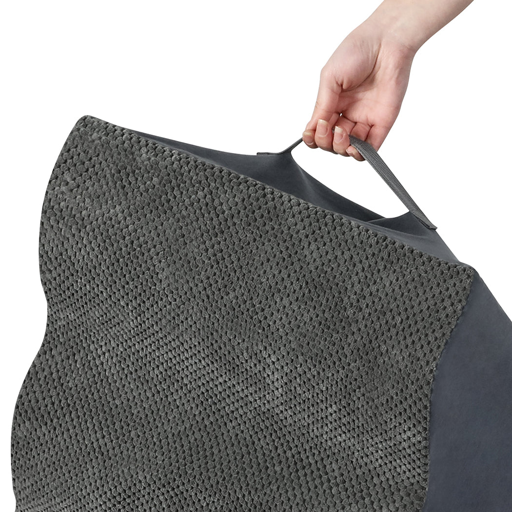 Pawz 4 Steps Pet Stairs Dog Ramp High Density Foam Grey-1973193539760295941