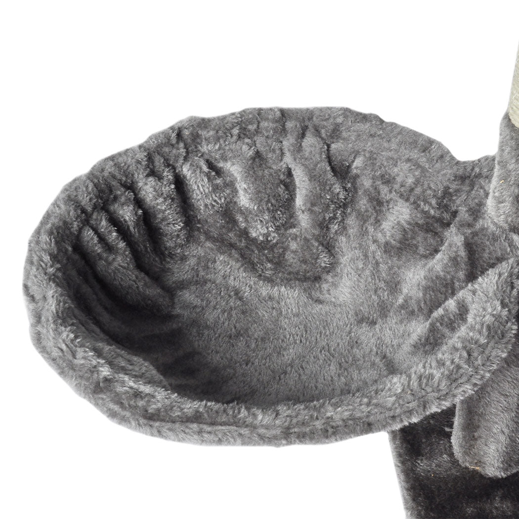 PaWz 130cm Cat Tree Toy Scratching Post Grey-1975420471298101253