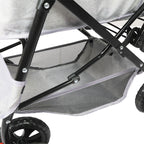 PaWz Pet Stroller Pram Dog Carrier Trailer Grey-1973193719360393221