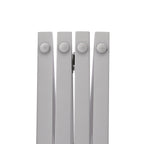 Wooden Pet Gate Dog Fence Retractable White 600x 3MM-1973193643191832581