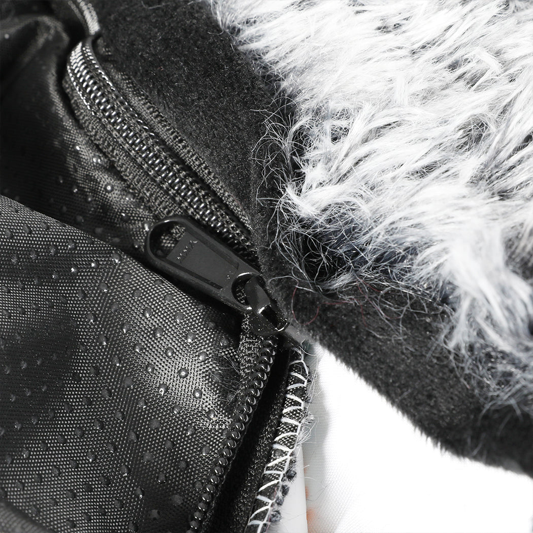 PaWz Pet Bed Memory Foam Dog Donut Charcoal Large-1973193686489632773