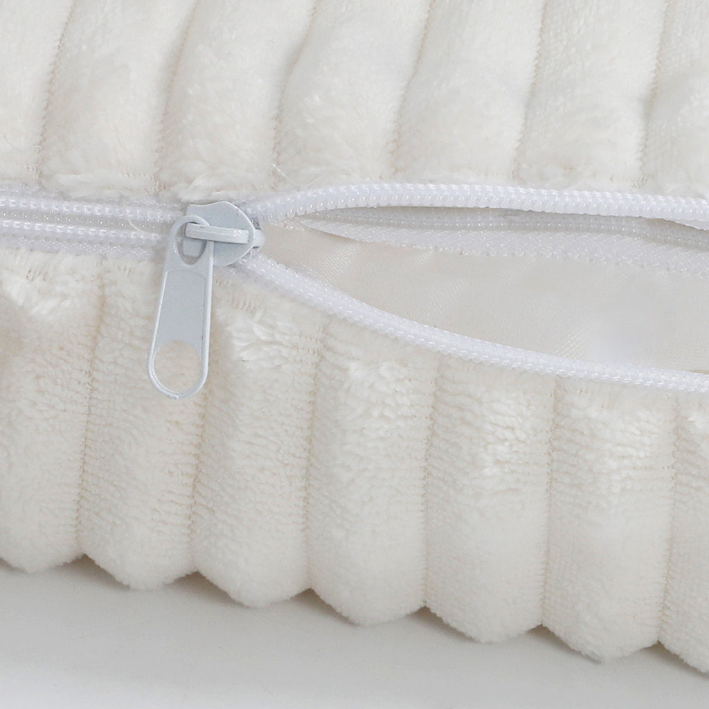 Pawz XXL Size Orthopedic Dog Bed with Corduroy Removable Cover Waterproof Washable Beige-1975420347981369349