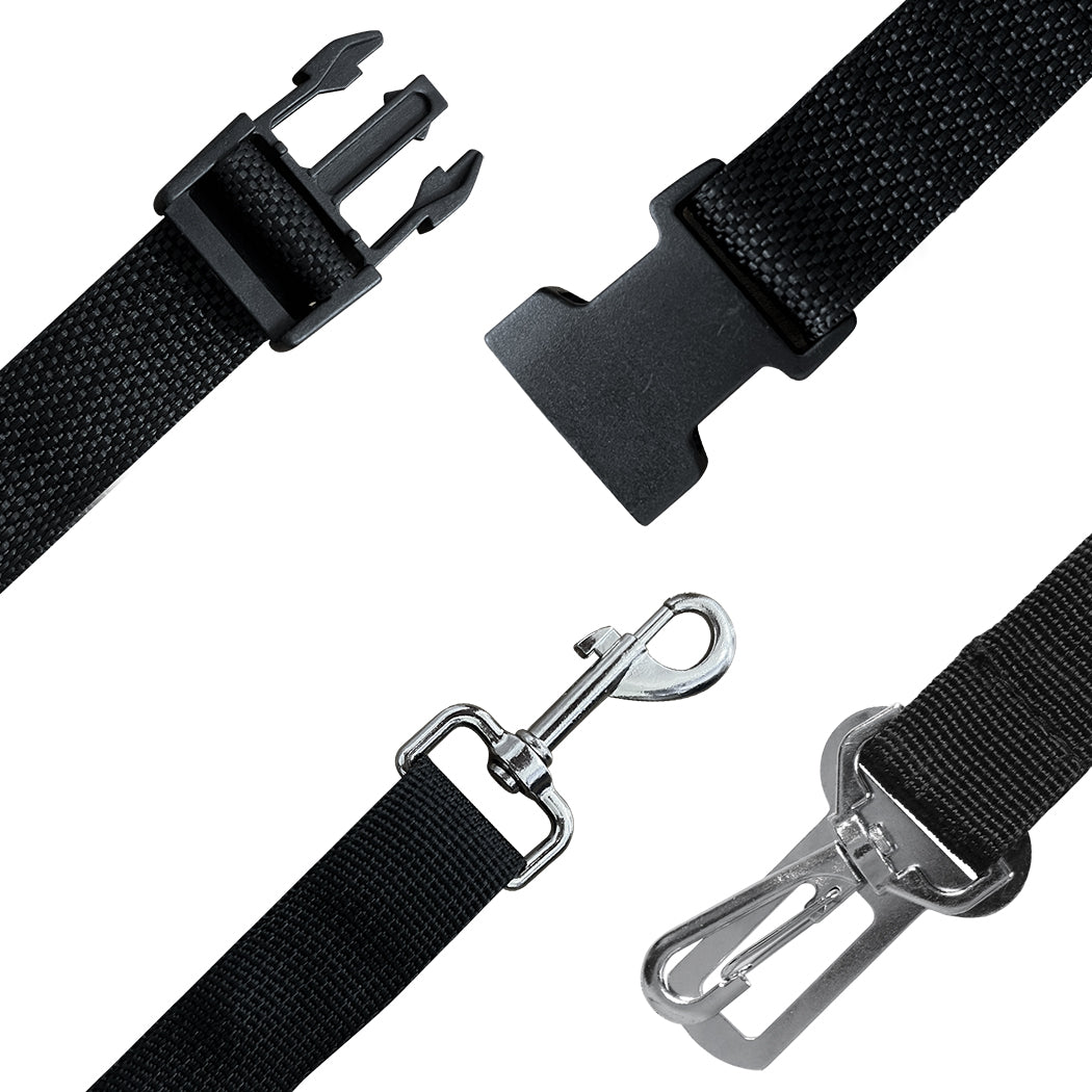 PaWz Dog Car Booster Seat Belt Pet Backrest Grey-1973193677996167173