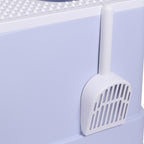 PaWz Cat Litter Box Fully Enclosed Toilet Purple-1973193624296493061