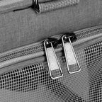 Pawz 3 in 1 Pet Soft Crate Dog Cat Carrier M Size Grey-1975420341211762693