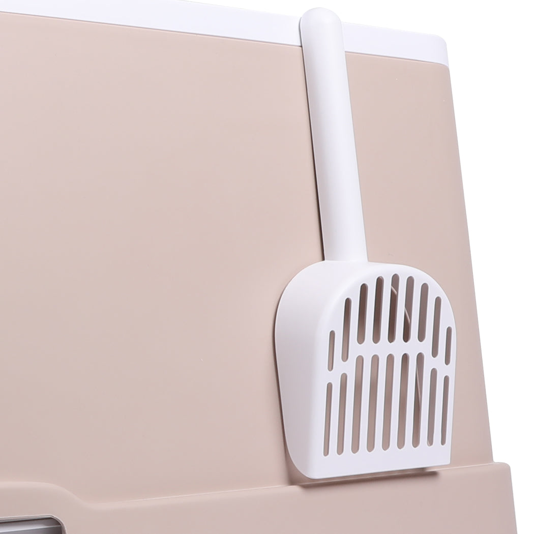 PaWz Cat Litter Box Fully Enclosed Kitty Coffee-1975420444379058181