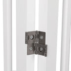PaWz Wooden Pet Gate Dog Fence Safety White-1973193663785865221