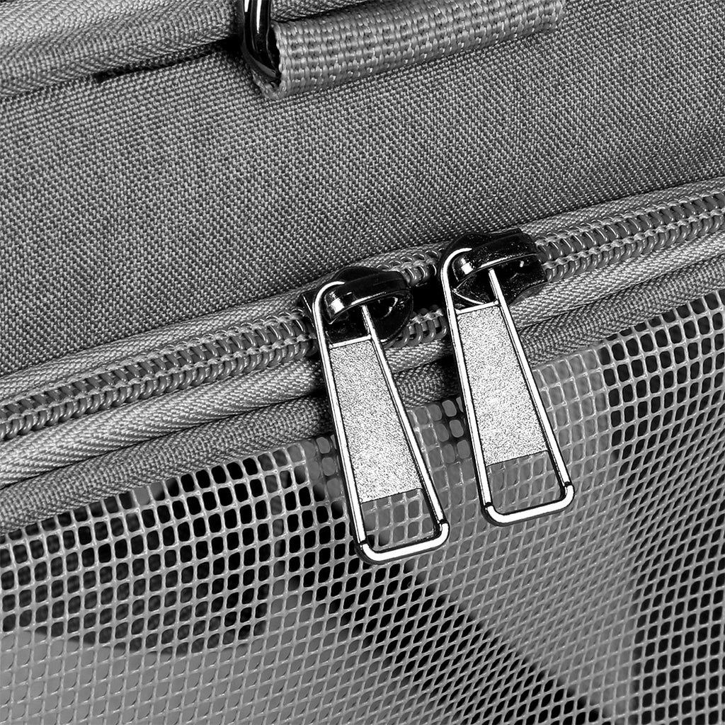 Pawz 3 in 1 Pet Soft Crate Dog Cat Carrier XL Size Grey-1975420341580861445