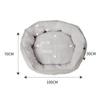 PaWz Pet Bed Set Dog Cat Quilted Blanket X-Large Beige-1975420449072484354